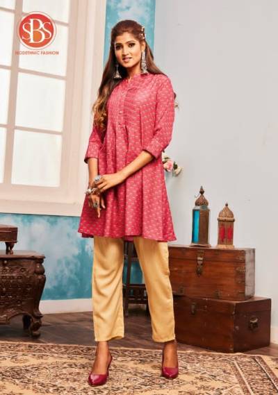 Saisha Vol 2 By SBS Fancy Dailywear Kurti Collection